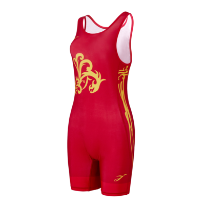 JURIDCL Wrestling Uniform Women Red